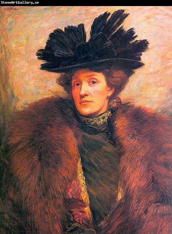 Walter Griffin Portrait of a Lady